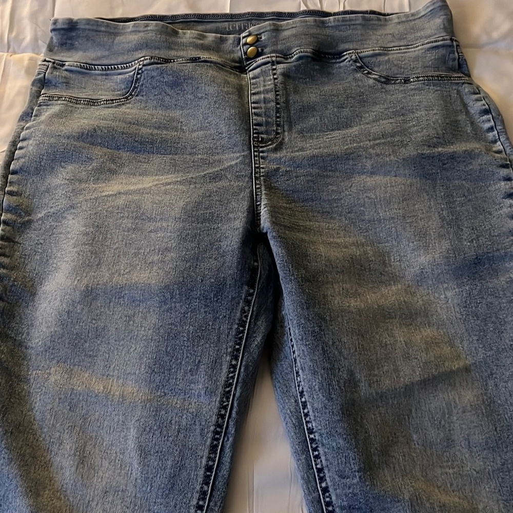 Terra & Sky jegging capris - Picture 2 of 6